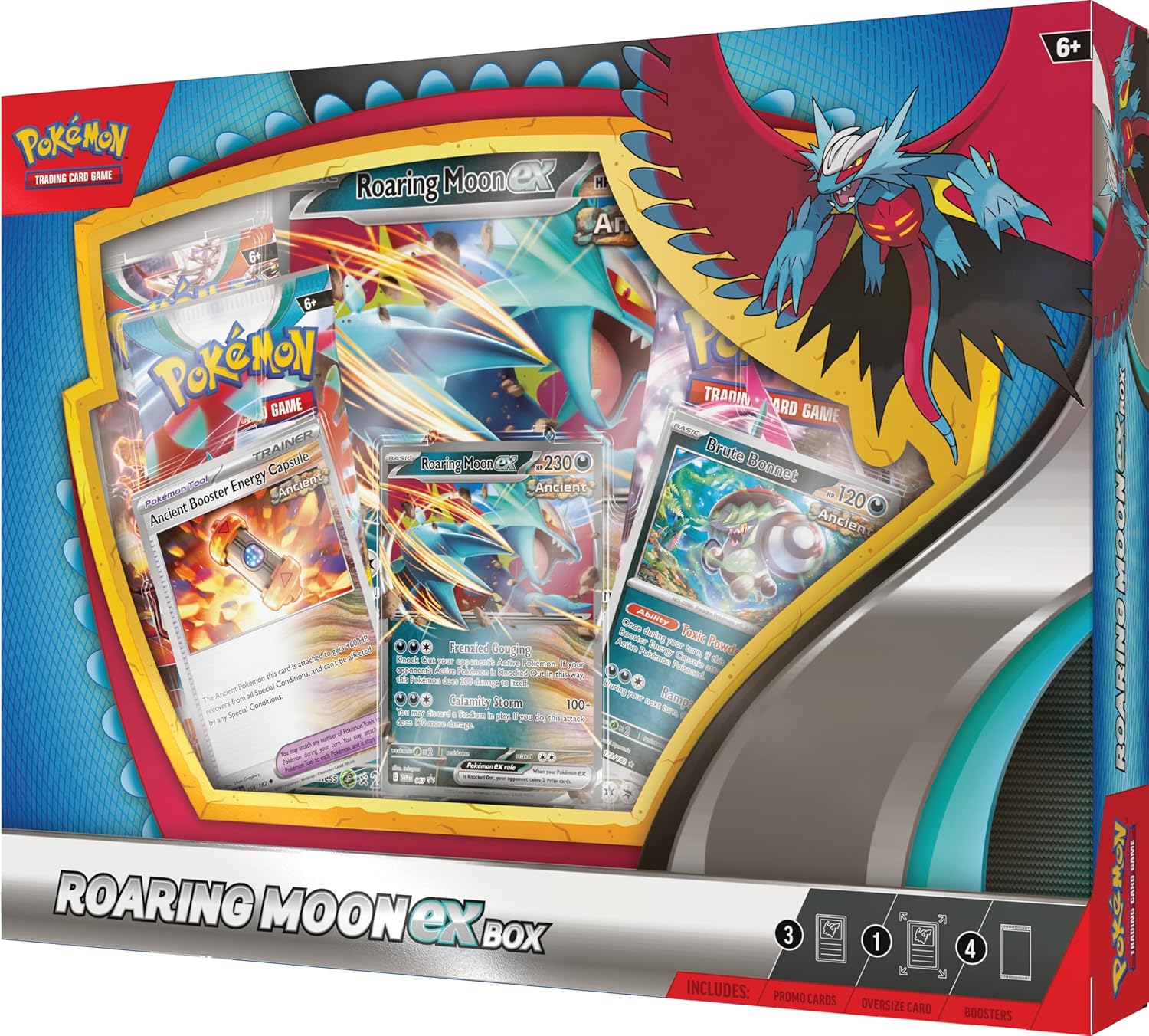 Pokemon TCG: Roaring Moon ex Box