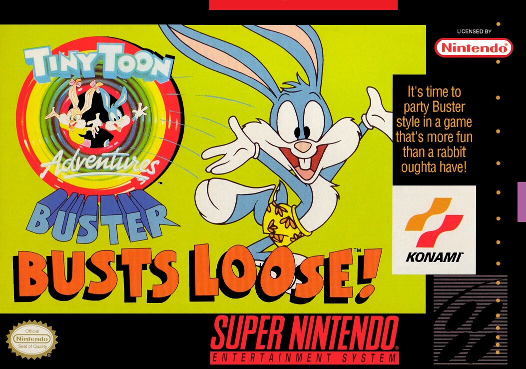 Buster Busts Loose SNES - Video Game - Used - CaveGamers