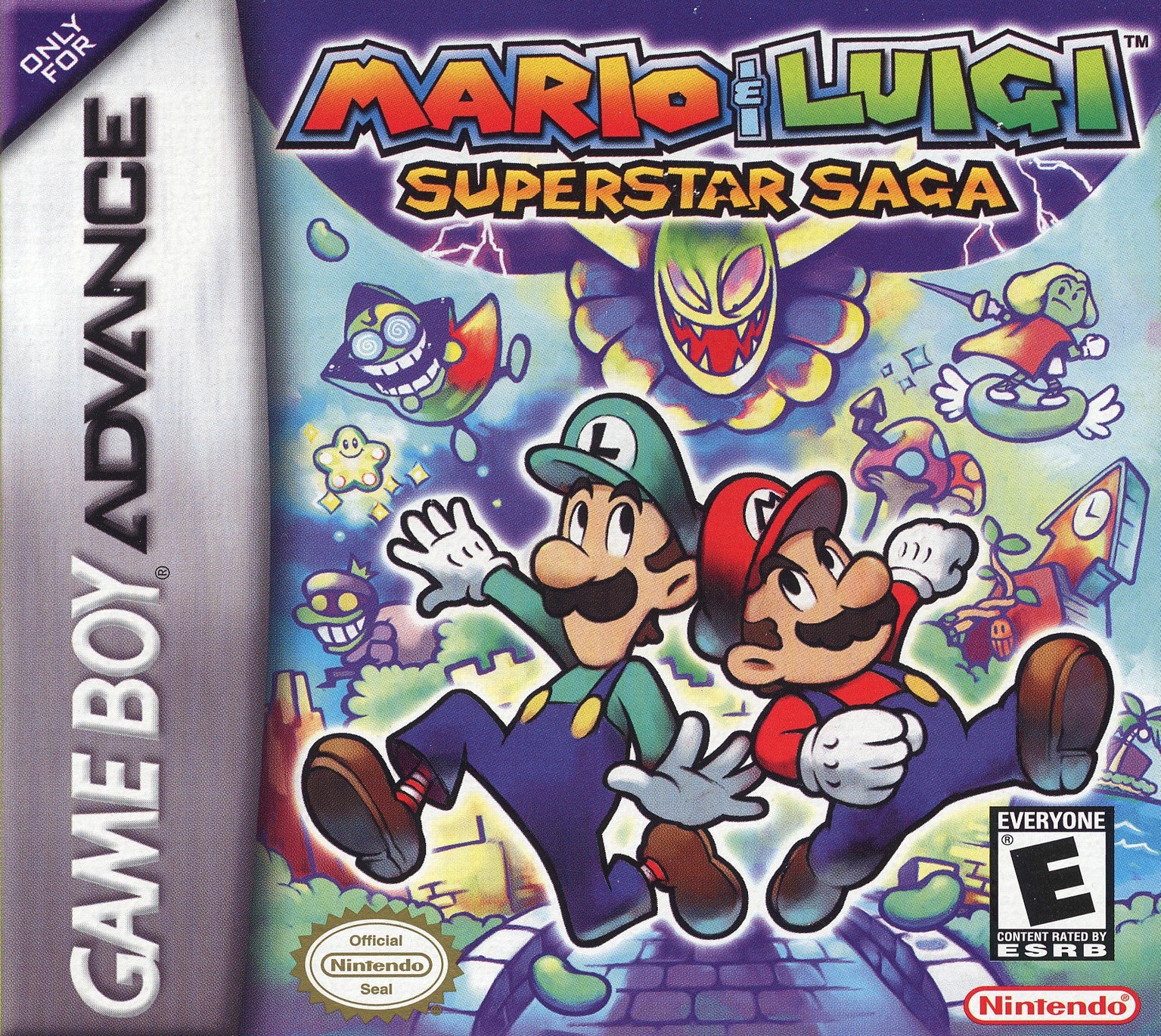 Mario & Luigi: Superstar Saga Game Boy Advance - Video Game - Used - CaveGamers