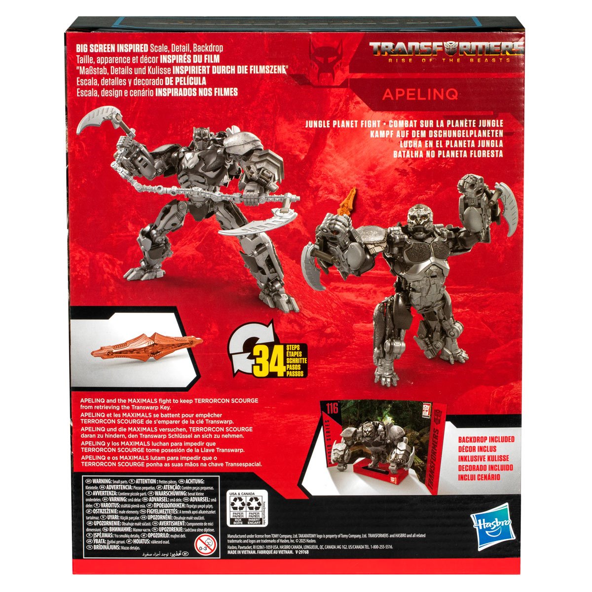 Transformers Toys Studio Series Leader Class Rise of the Beasts Apelinq Action Figures - Toys - New - CaveGamers - Image 6