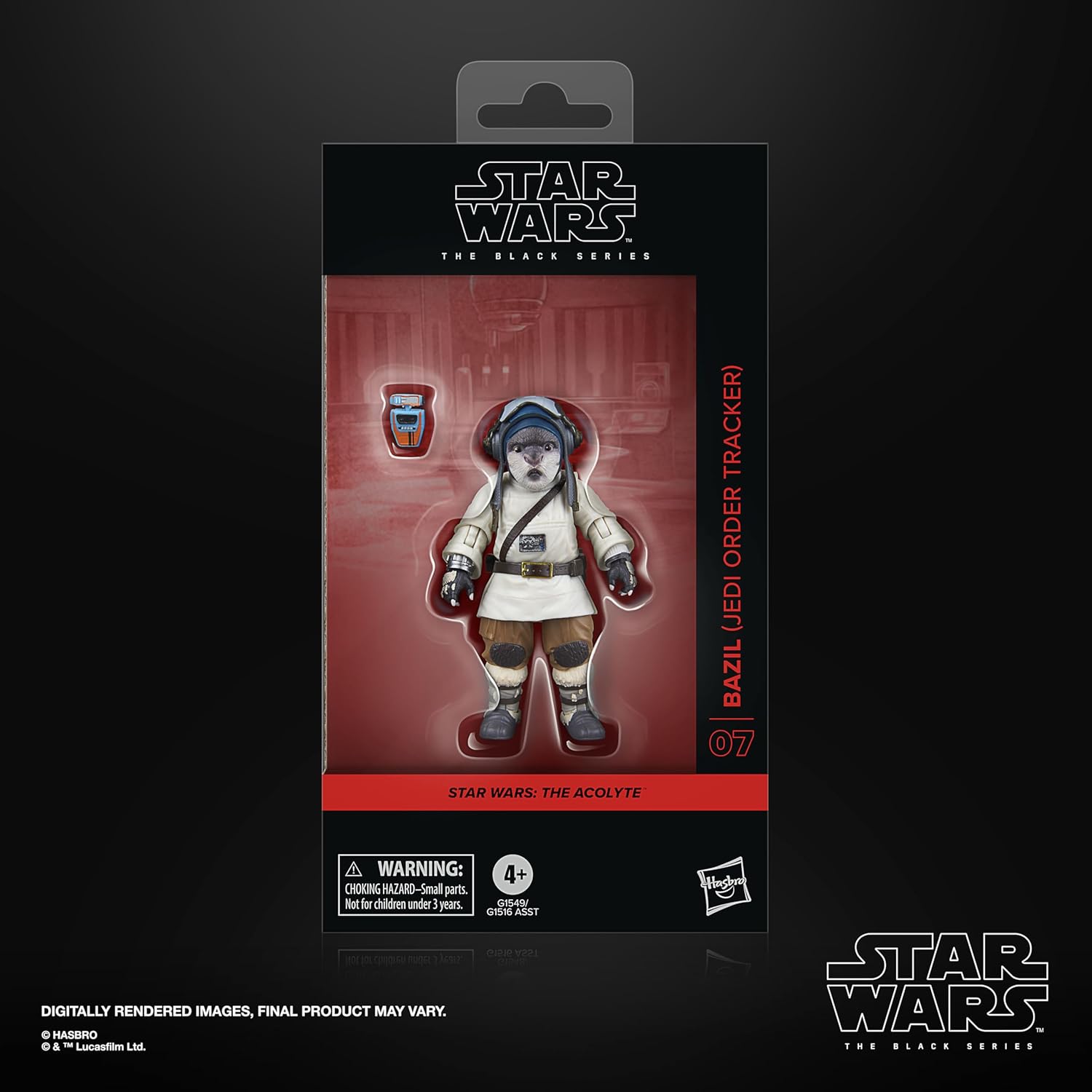Star Wars The Black Series 6-Inch Bazil (Jedi Order Tracker) Action Figure