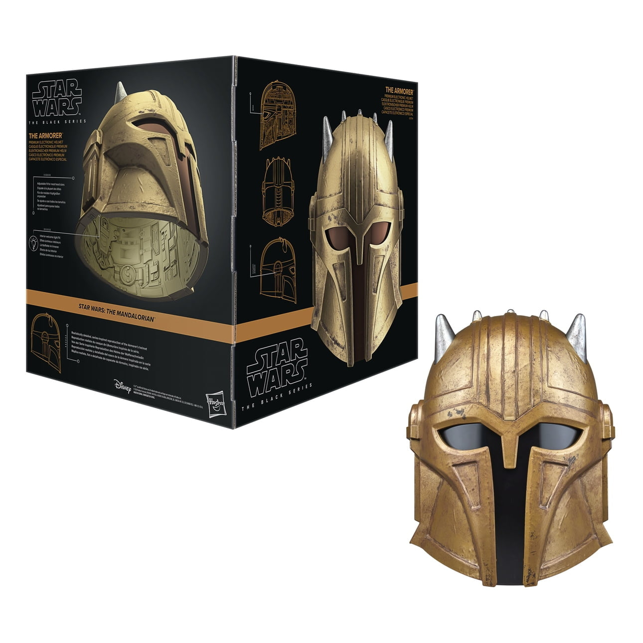 Star Wars The Black Series The Armorer Premium Electronic Helmet