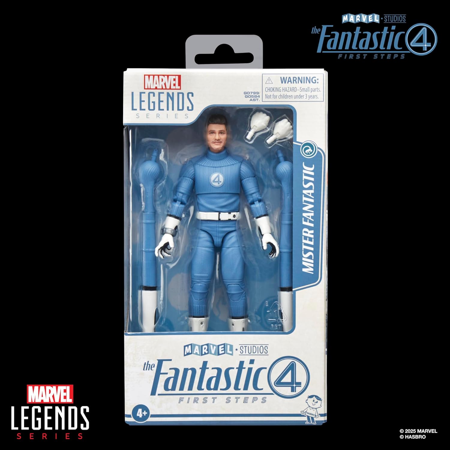 The Fantastic Four: First Steps Marvel Legends Series Mister Fantastic 6" Action Figure