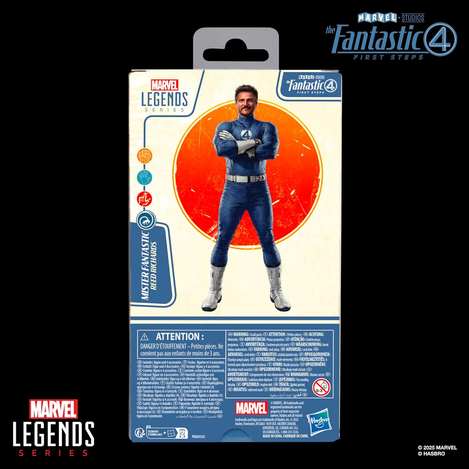 The Fantastic Four: First Steps Marvel Legends Series Mister Fantastic 6" Action Figure