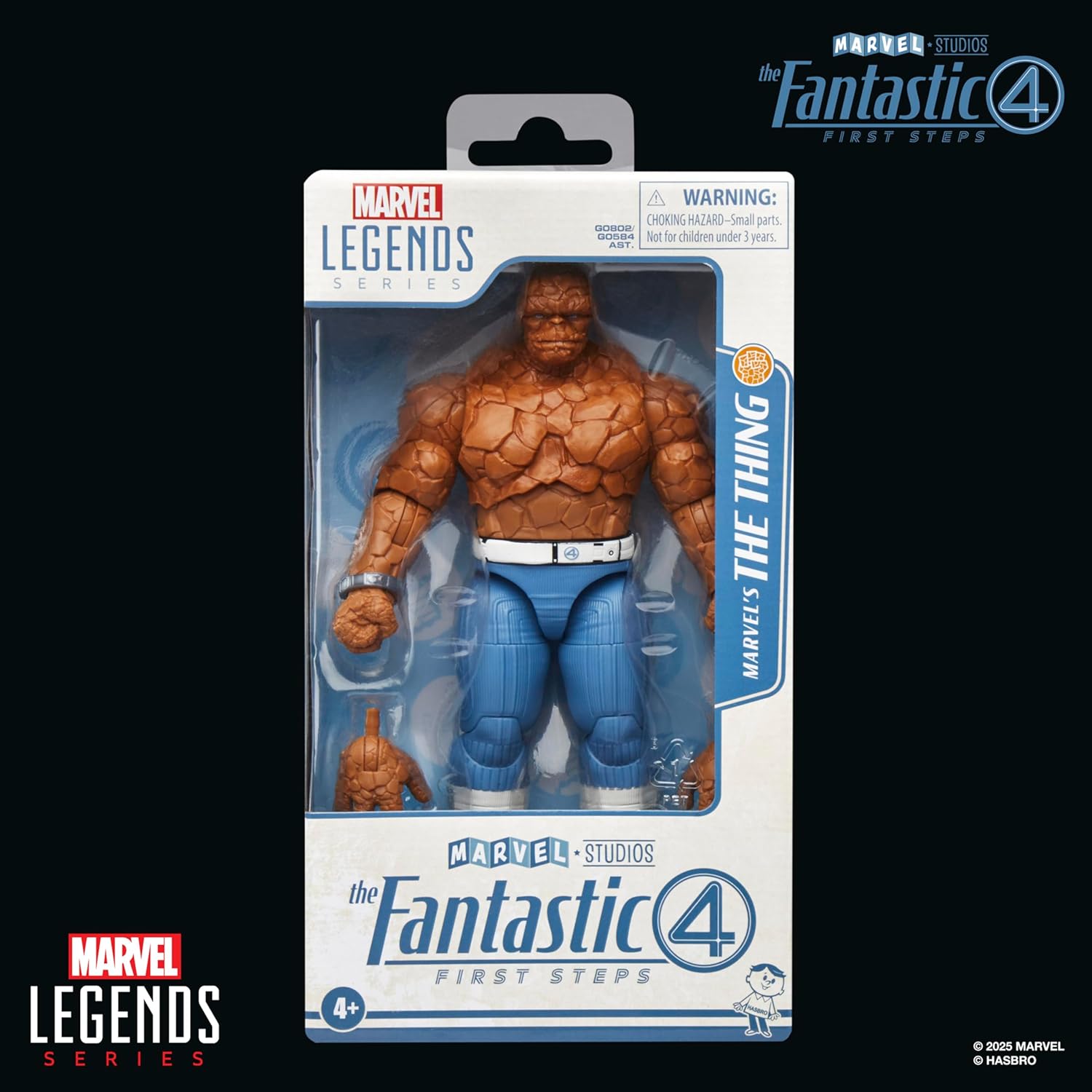 The Fantastic Four: First Steps Marvel Legends Series The Thing 6" Action Figure