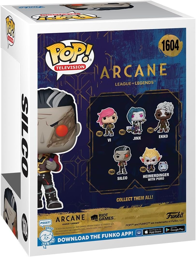 Funko Pop! Arcane Silco Vinyl Figure - Toys - New - CaveGamers - Image 2