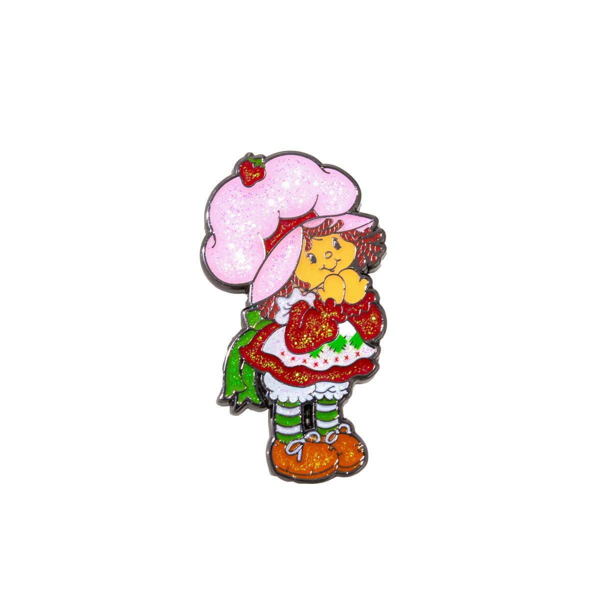 Strawberry Shortcake Glitter Metal Pin 4-Pack - Misc - New - CaveGamers - Image 4