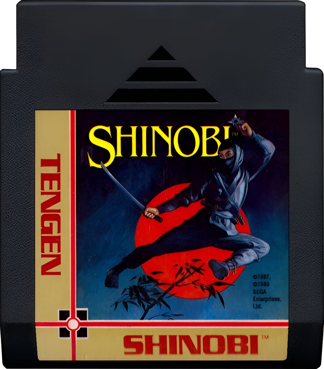 Shinobi NES - Video Game - Used - CaveGamers - Image 3