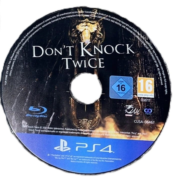 Don't Knock Twice [Europe]