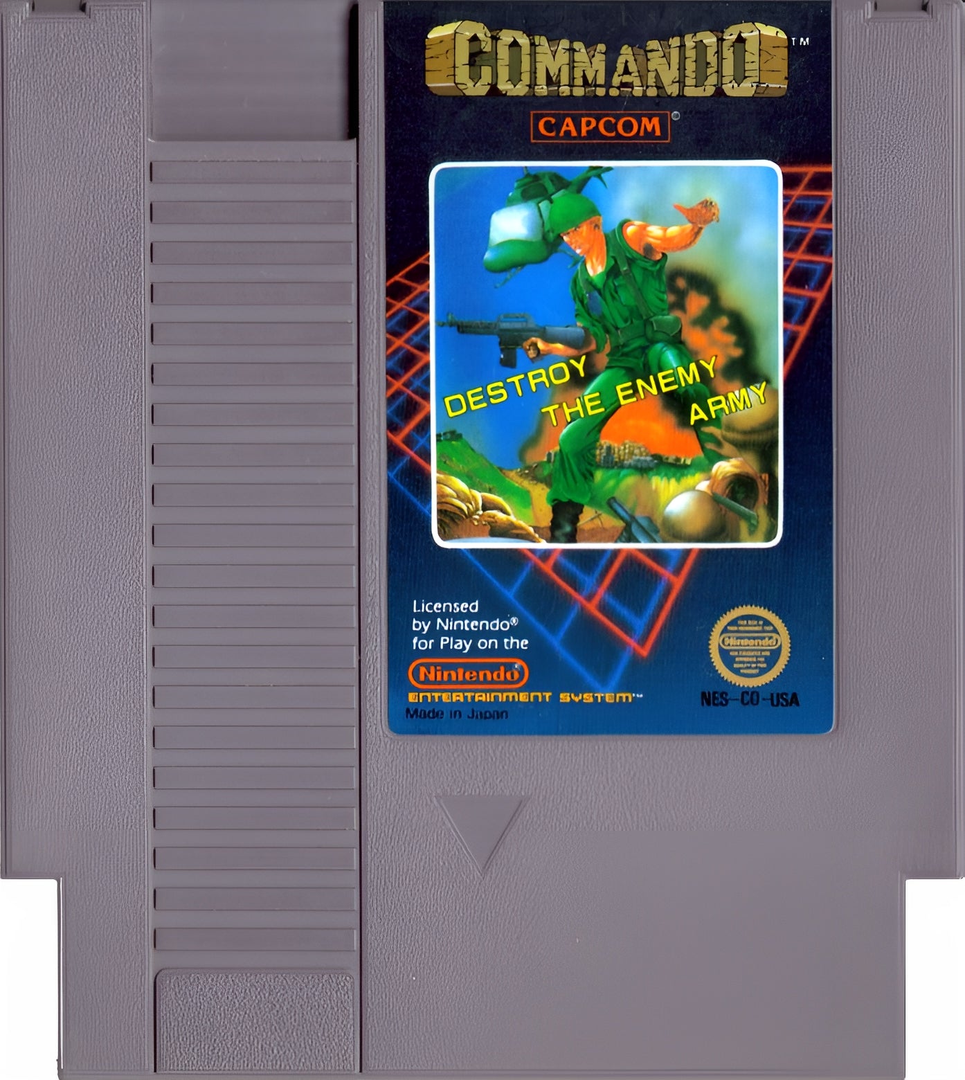 Commando NES - Video Game - Used - CaveGamers - Image 3