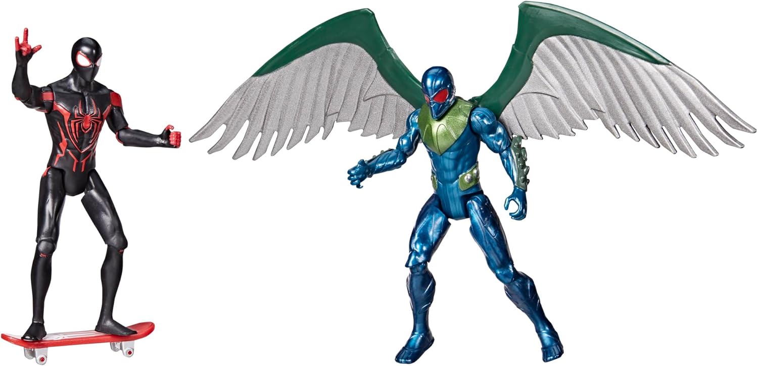Miles Morales Vs. Marvel's Vulture Epic Hero Series Action Figures - Toys - New - CaveGamers