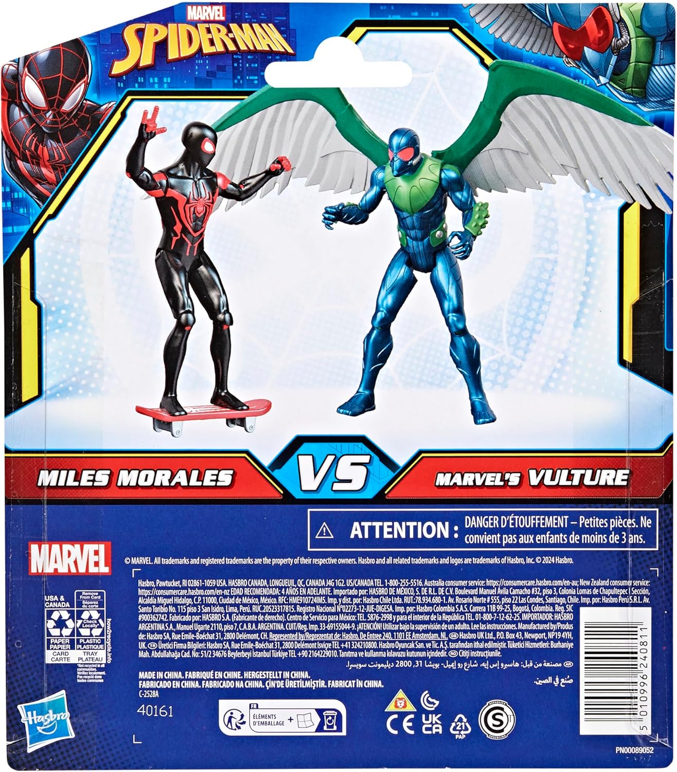 Miles Morales Vs. Marvel's Vulture Epic Hero Series Action Figures - Toys - New - CaveGamers - Image 3