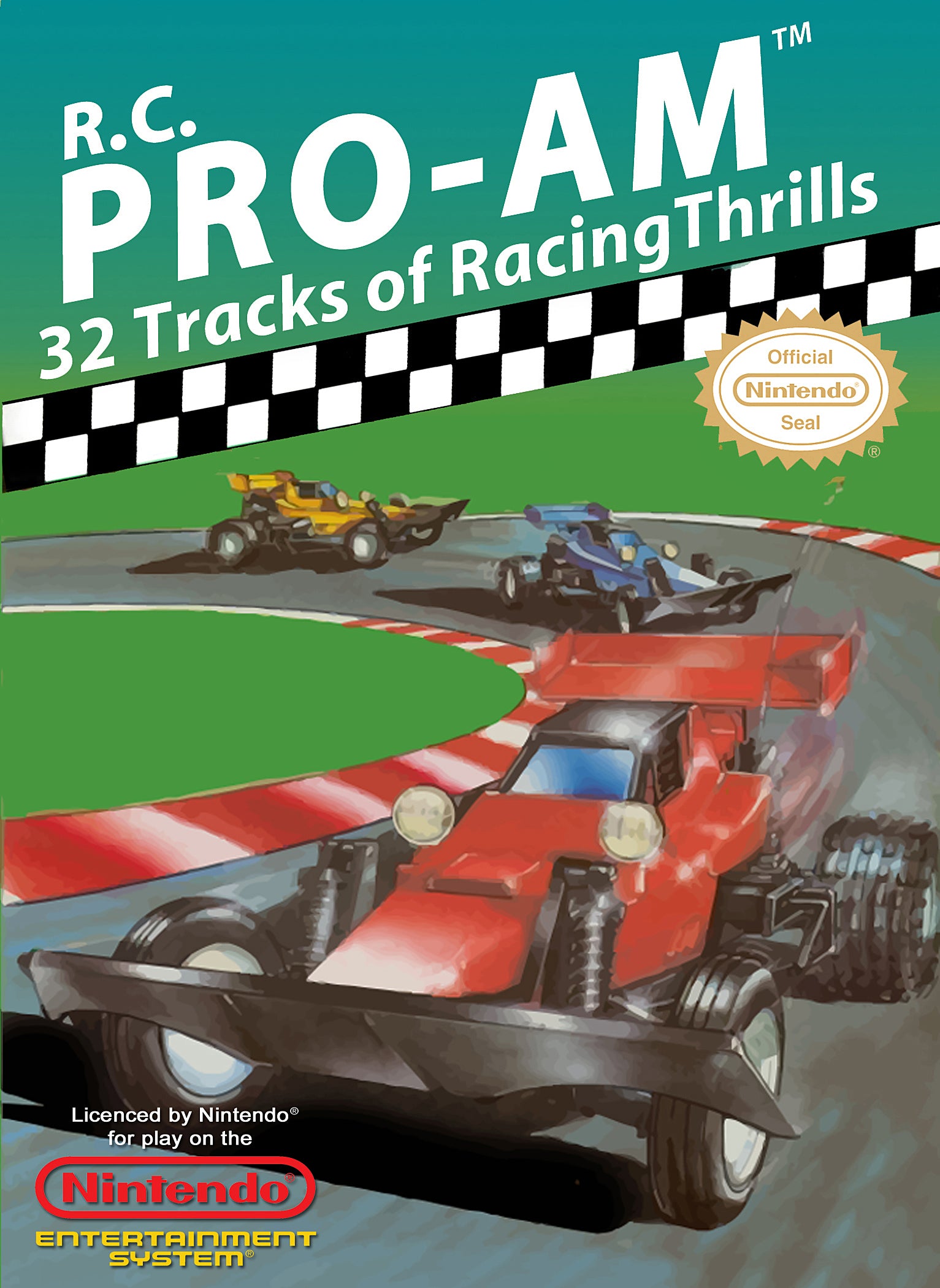 R.C. Pro-Am NES - Video Game - Used - CaveGamers