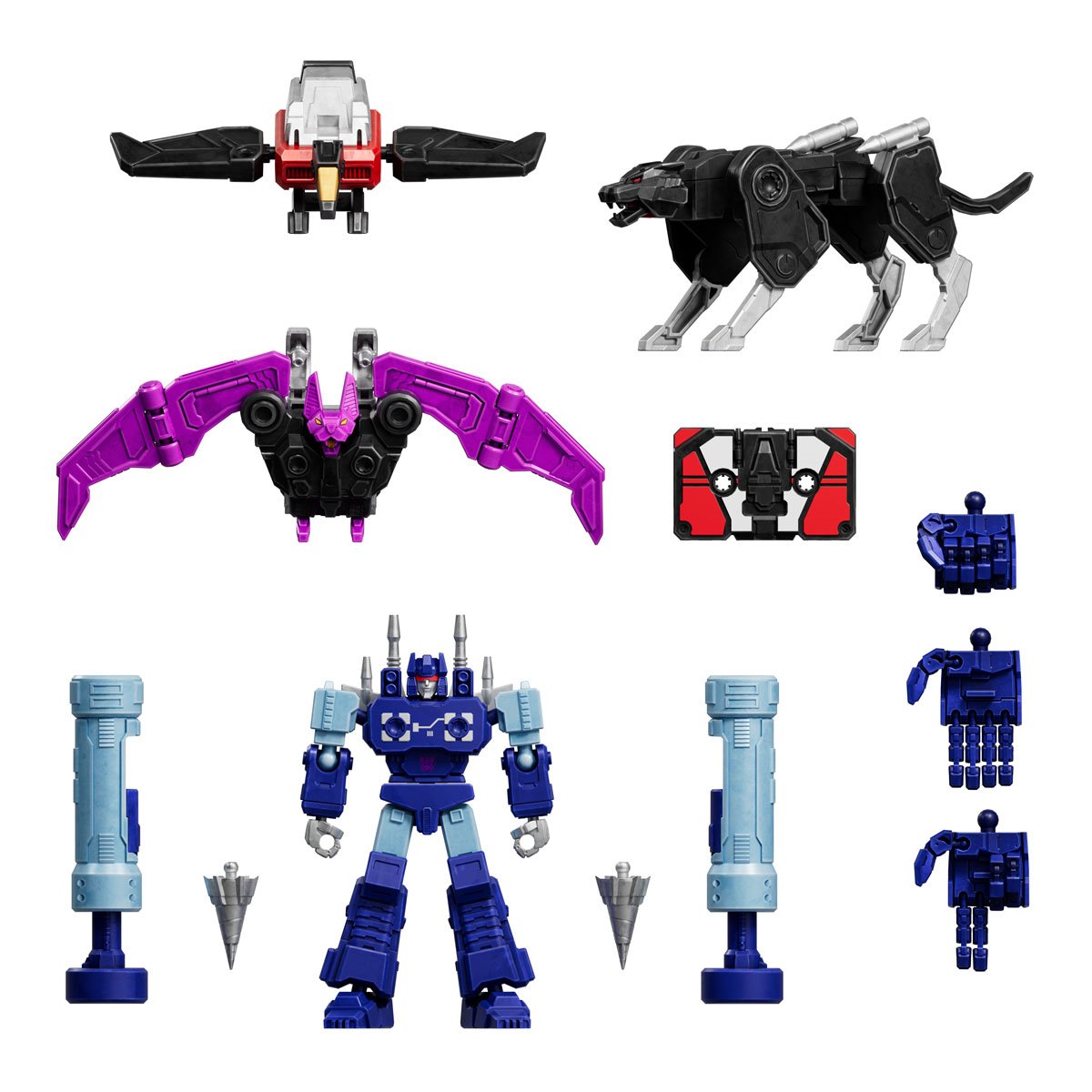 Transformers Action Edition G1 Soundwave AE03 Blokees Model Kit