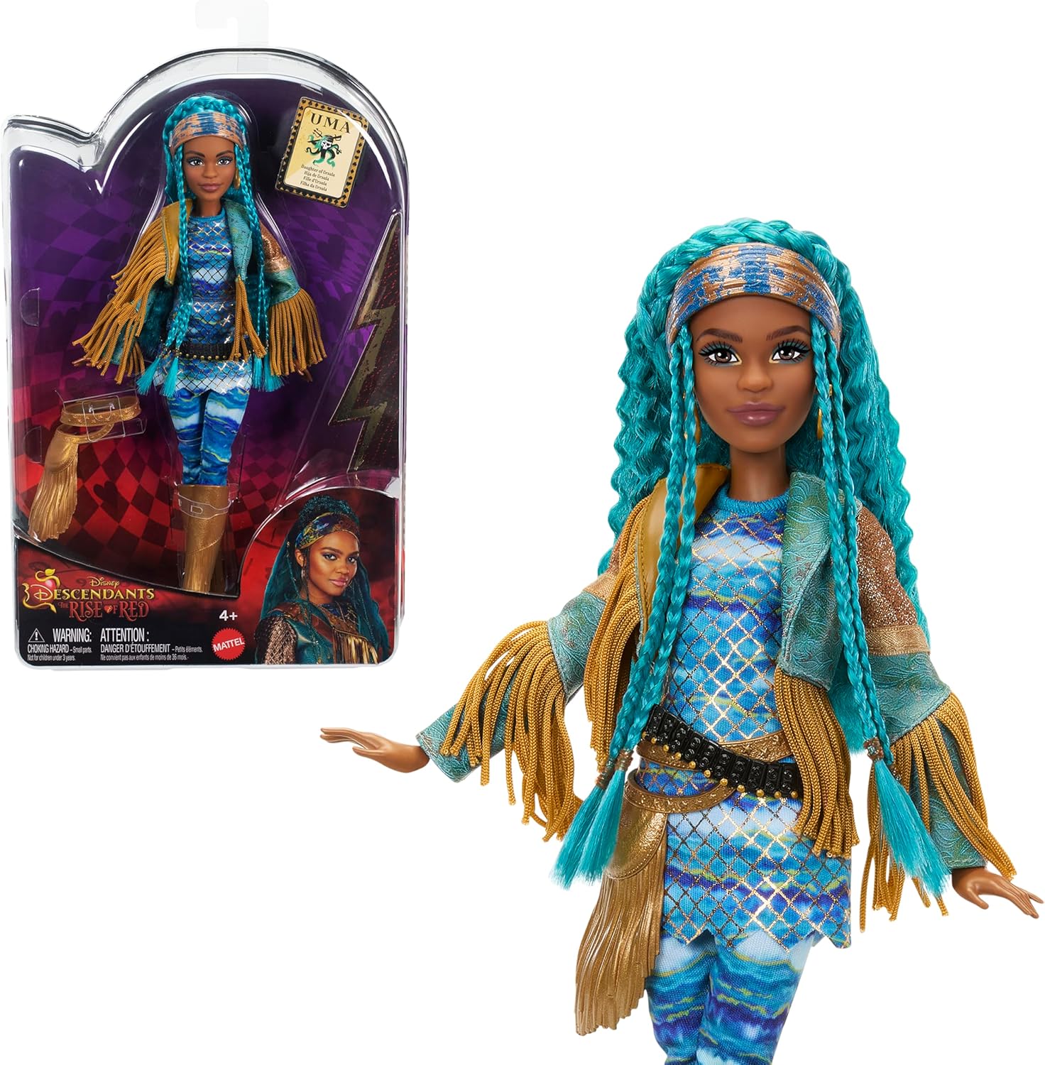 Disney Descendants The Rise of Red Uma Doll Dolls - Toys - New - CaveGamers