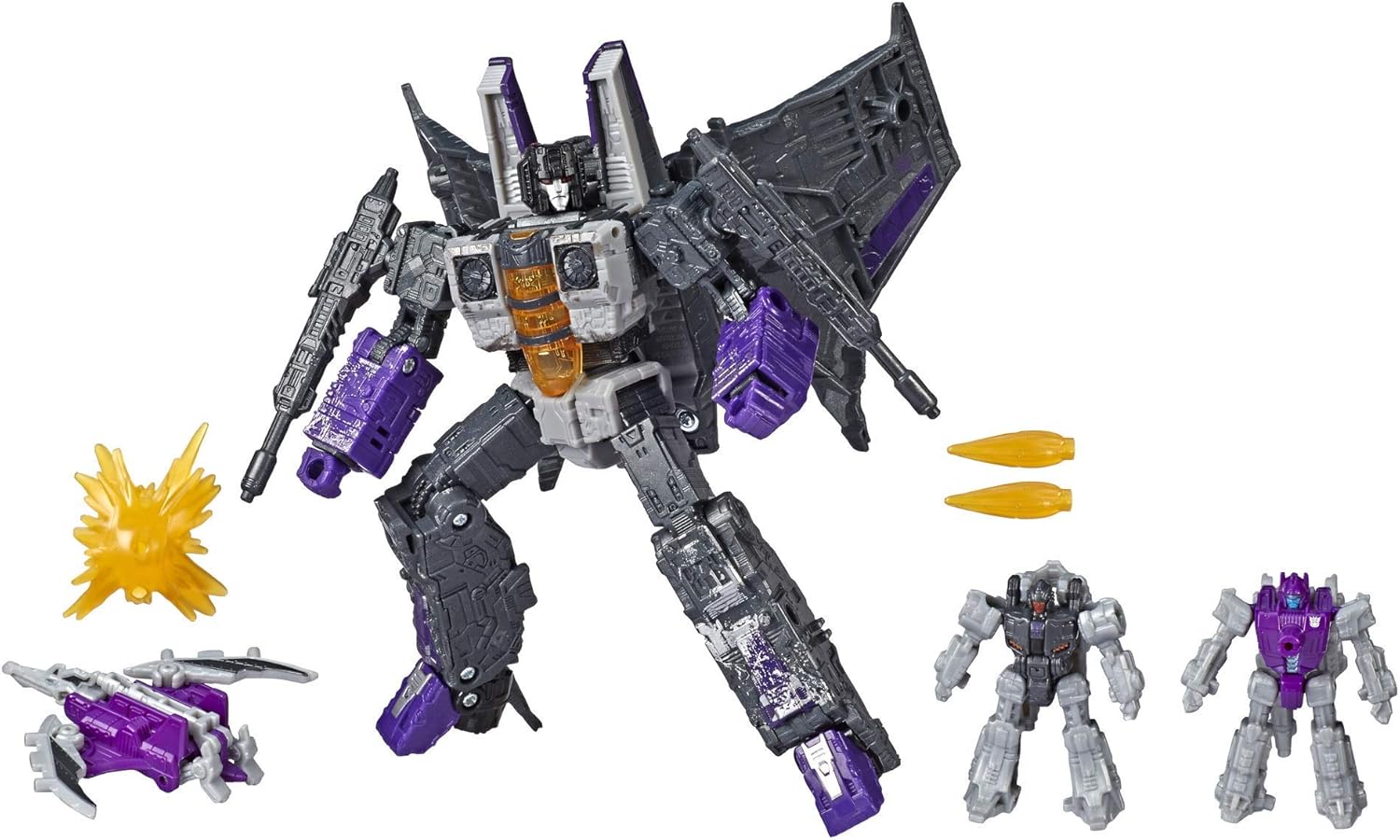 Transformers Generations War for Cybertron Siege Voyager WFC-S27 Decepticon Phantomstrike Squadron 4