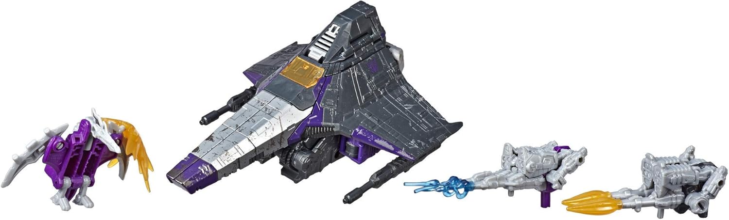 Transformers Generations War for Cybertron Siege Voyager WFC-S27 Decepticon Phantomstrike Squadron 4