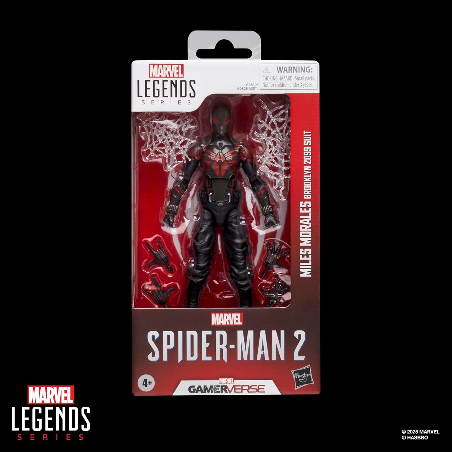 Spider-Man Marvel Legends Series Gamerverse Miles Morales Brooklyn 2099 6" Action Figure