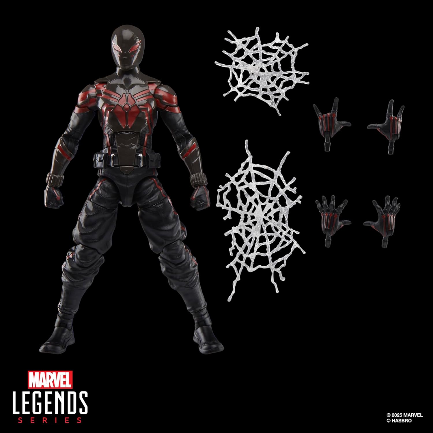 Spider-Man Marvel Legends Series Gamerverse Miles Morales Brooklyn 2099 6" Action Figure