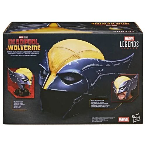 Deadpool & Wolverine Marvel Legends Wolverine Premium Roleplay Mask Prop Replica