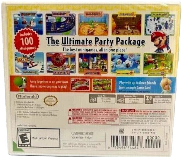 Mario Party: The Top 100 [Asia] 3DS - Video Game - New - CaveGamers - Image 2