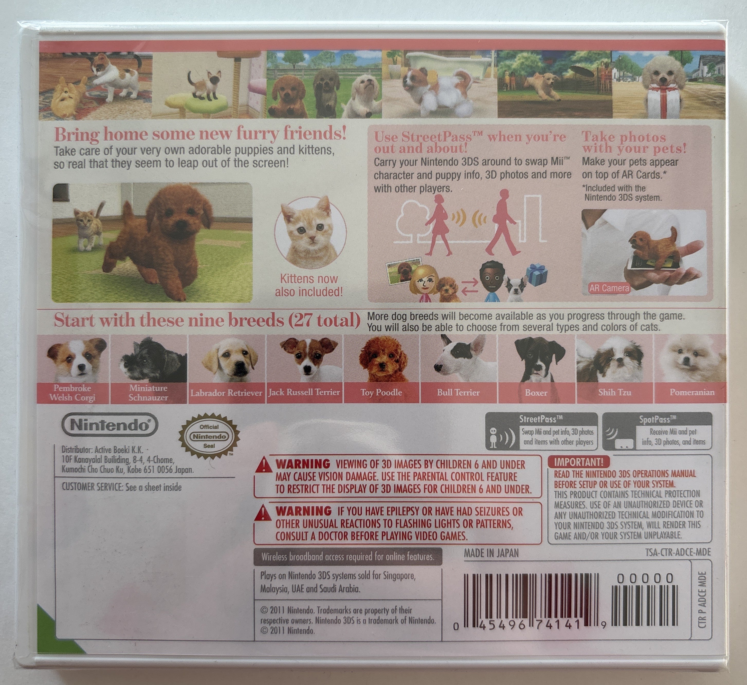 Nintendogs + Cats: Toy Poodle and New Friends [Asia]