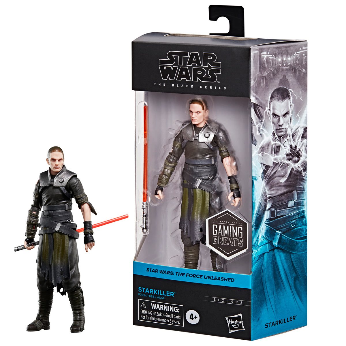 Star Wars: The Black Series - Starkiller (The Force Unleashed) Action Figure Action Figures - Toys - New - CaveGamers - Image 7