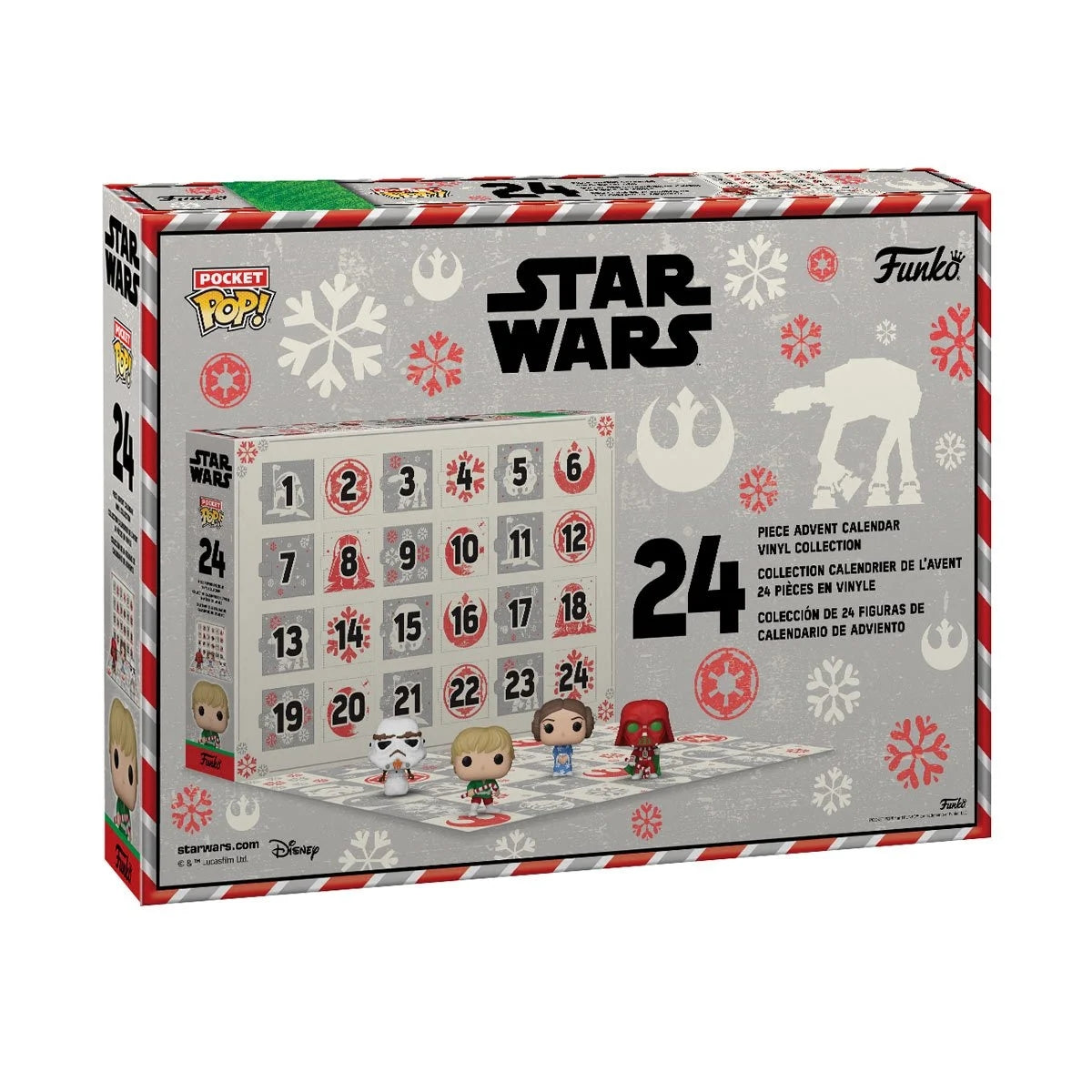Funko Star Wars Holiday 2022 Edition Pocket Pop! Advent Calendar Funko Pop! - Toys - New - CaveGamers - Image 2