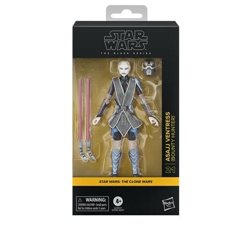 Star Wars The Black Series Asajj Ventress 6" Action Figure