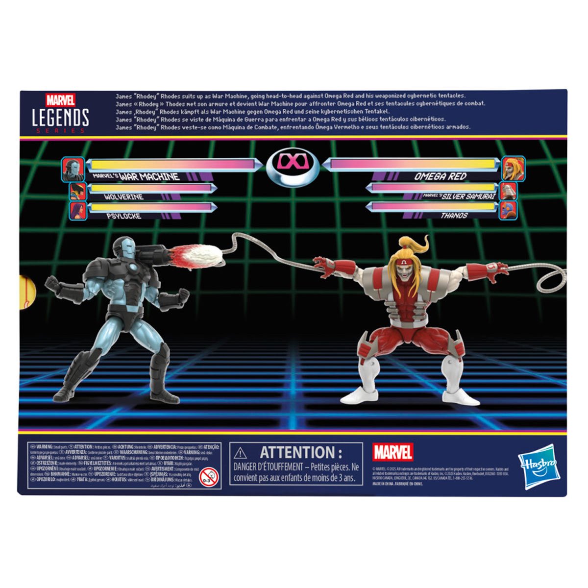 Marvel Legends Gamerverse War Machine vs Omega Red 6" Action Figure Action Figures - Toys - New - CaveGamers - Image 2