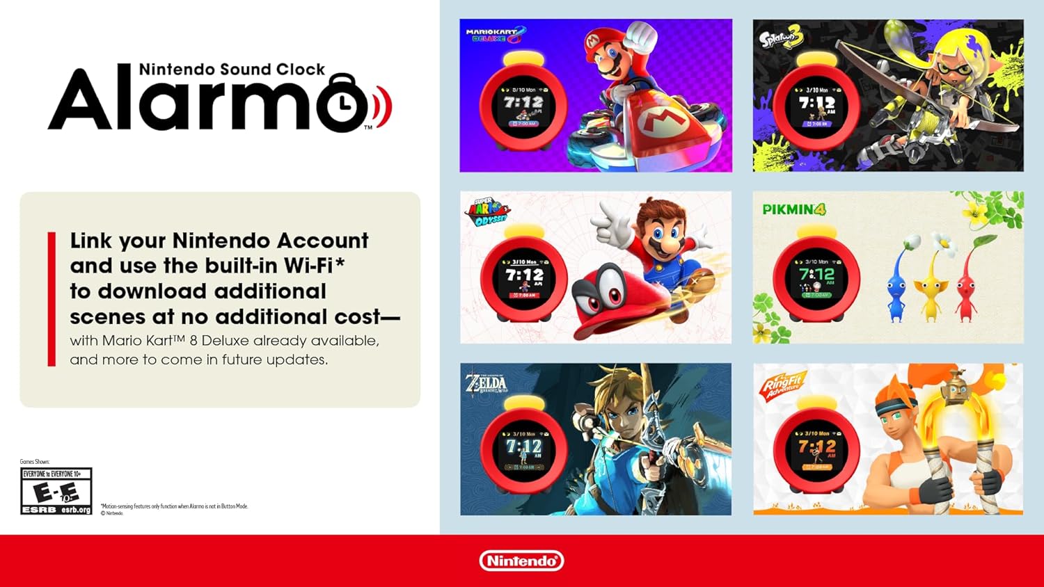 Nintendo Sound Clock: Alarmo [World Edition] - Toys - New - CaveGamers - Image 8