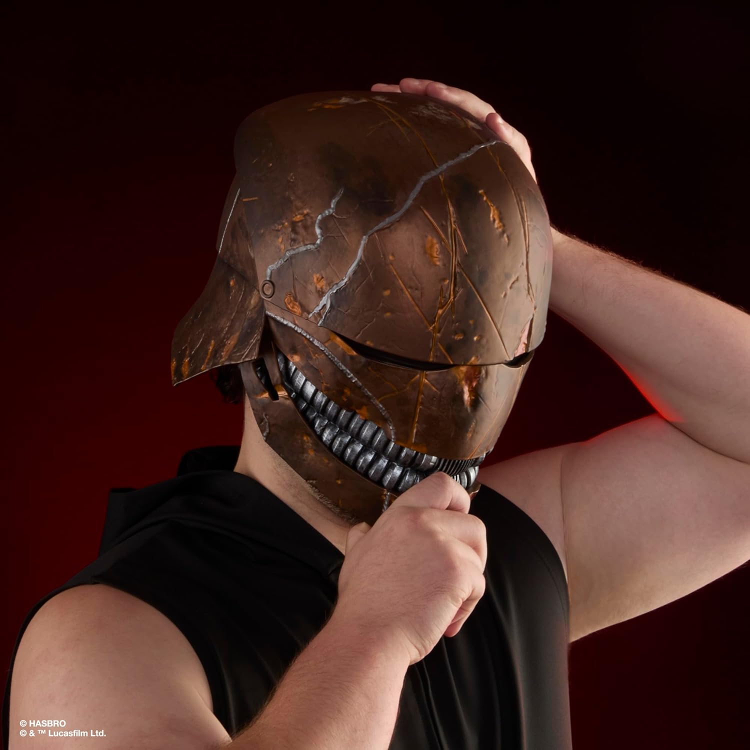 Star Wars The Black Series The Stranger Premium Electronic Helmet