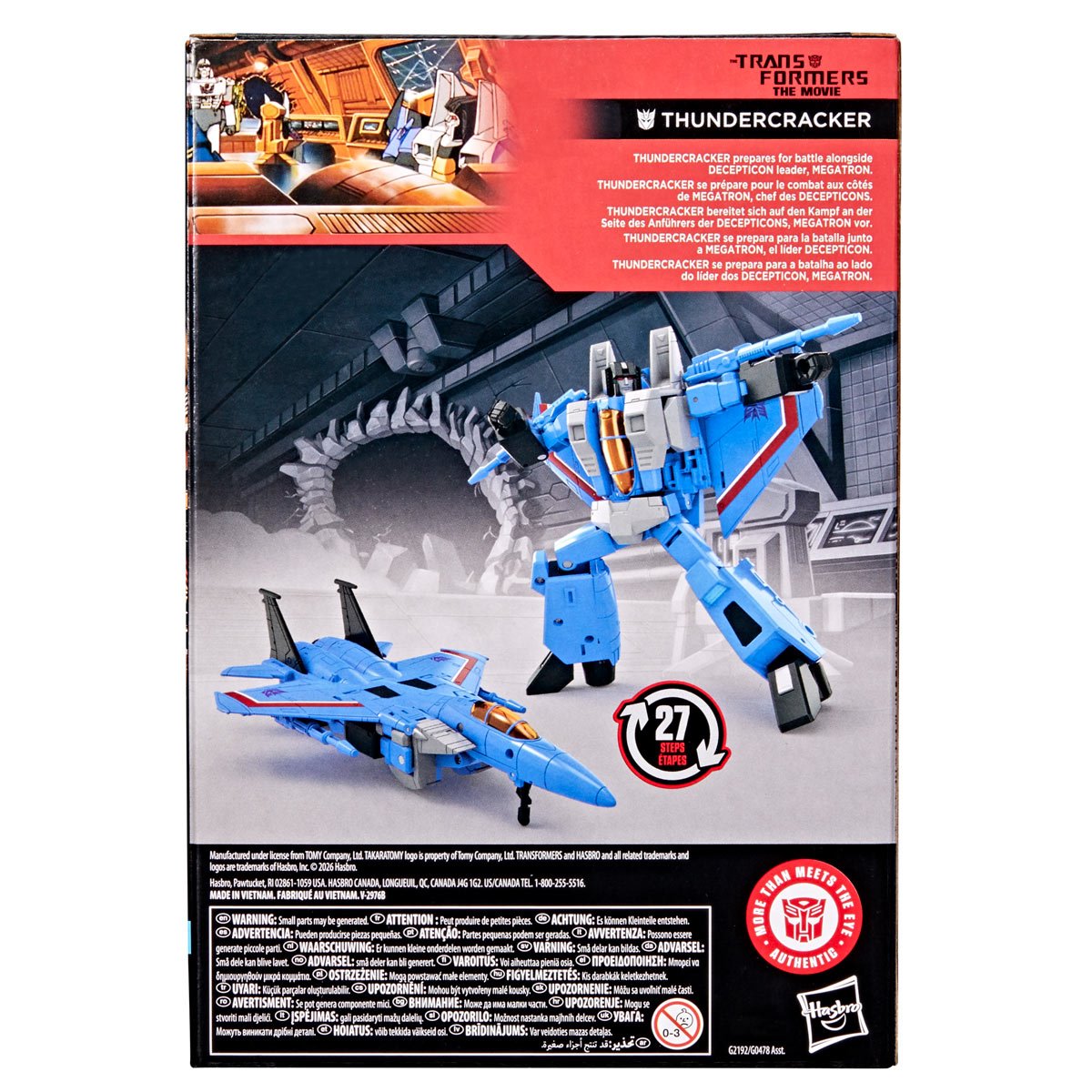 Transformers Studio Series 86 Voyager Class Transformers: The Movie Thundercracker Action Figures - Toys - New - CaveGamers - Image 10