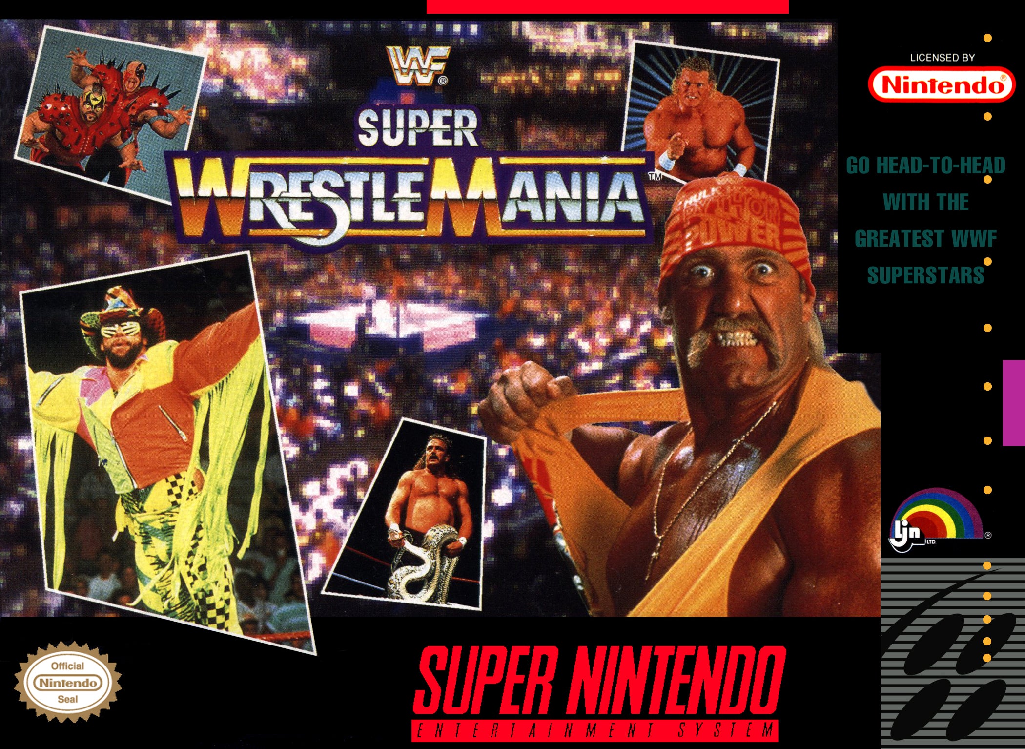 WWF Super Wrestlemania SNES - Video Game - Used - CaveGamers