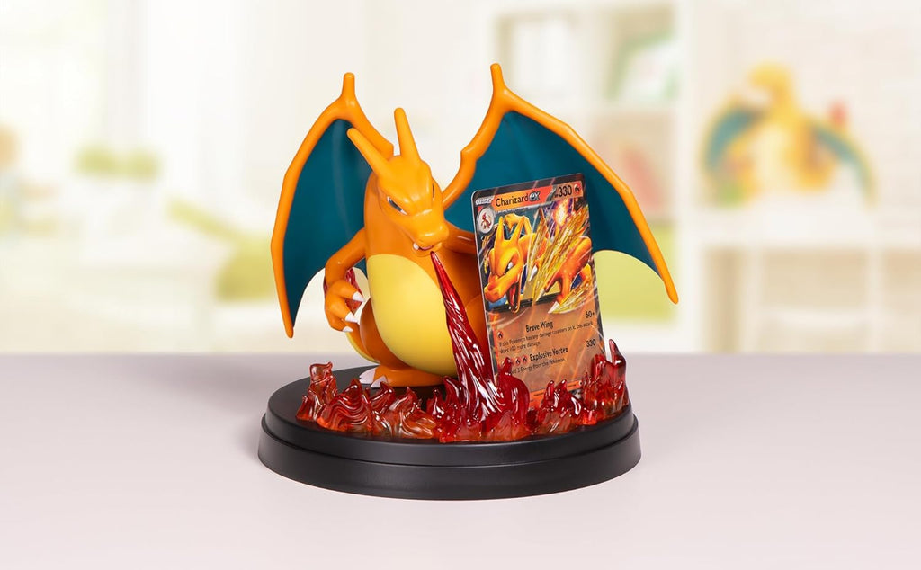pokemon trading card games charizard ex super Super-Premium Collection Opening! offering a beautifully etched foil promo card that showcases this iconic Pokmons power and prestige pokemon trading card games charizard