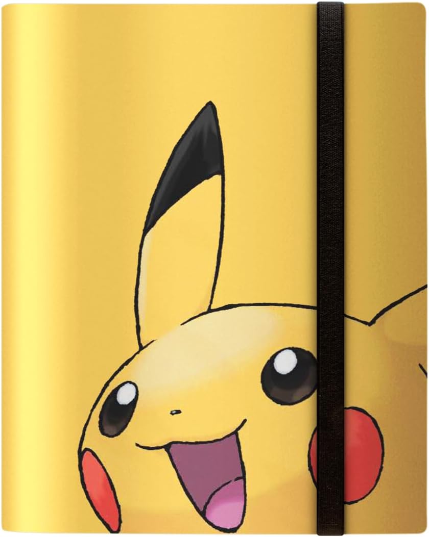 Ultra Pro: Pikachu 9-Pocket PRO-Binder for Pokemon Cards Trading Card Accessories - Trading Card - New - CaveGamers