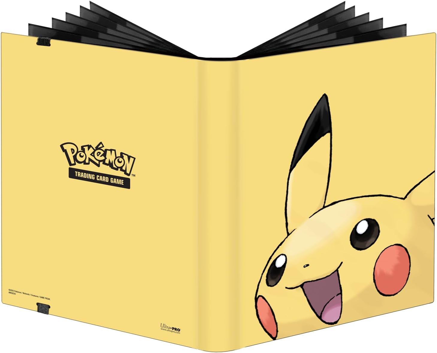 Ultra Pro: Pikachu 9-Pocket PRO-Binder for Pokemon Cards Trading Card Accessories - Trading Card - New - CaveGamers - Image 2