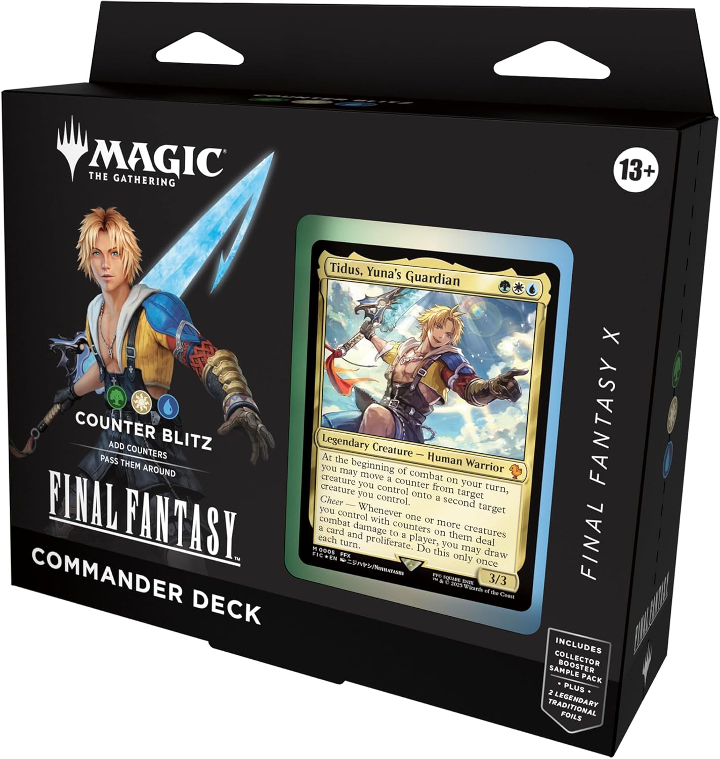Magic: The Gathering Final Fantasy X Commander Deck - Counter Blitz - Trading Card - New - CaveGamers