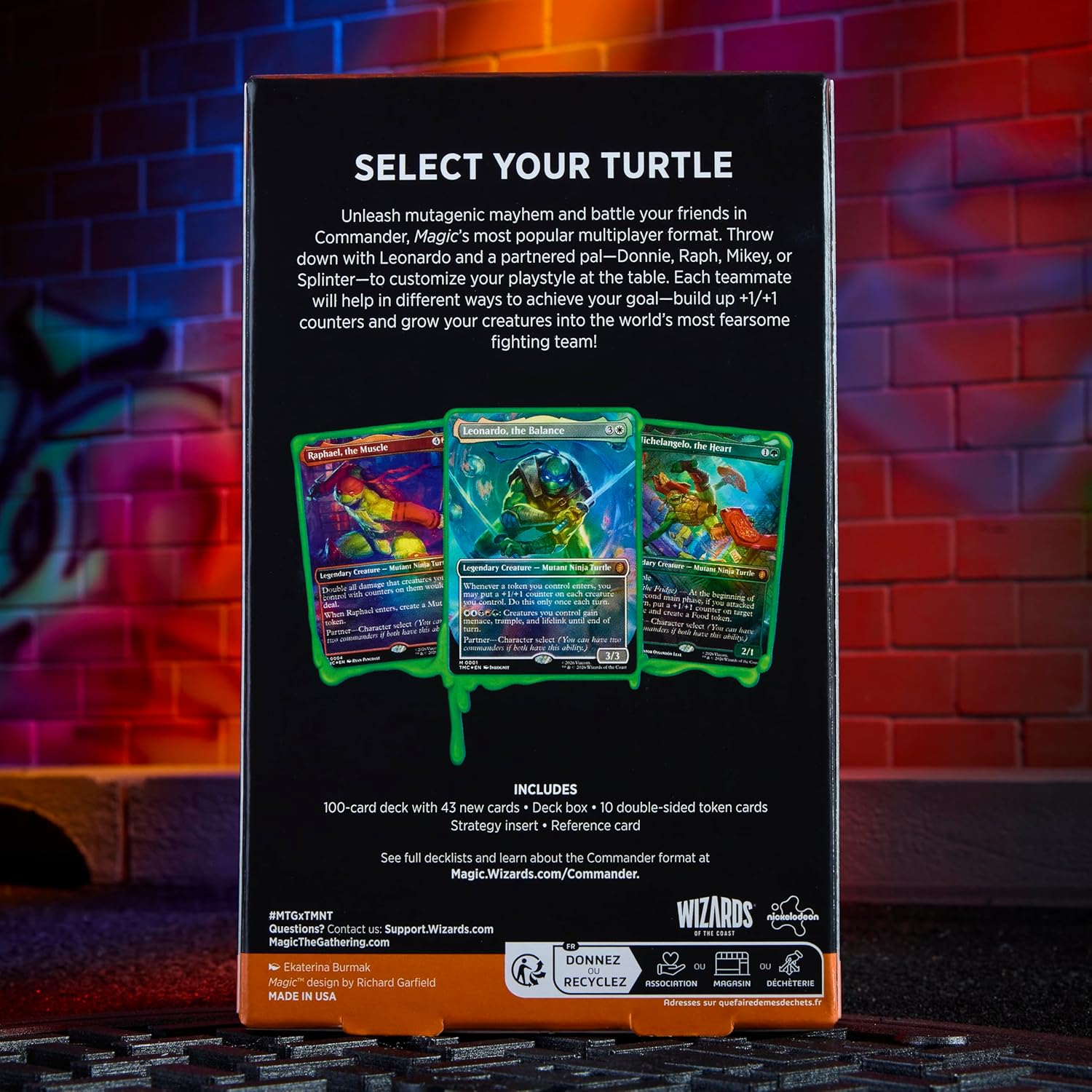 Magic: The Gathering: Teenage Mutant Ninja Turtles Commander Deck - Trading Card - New - CaveGamers - Image 7