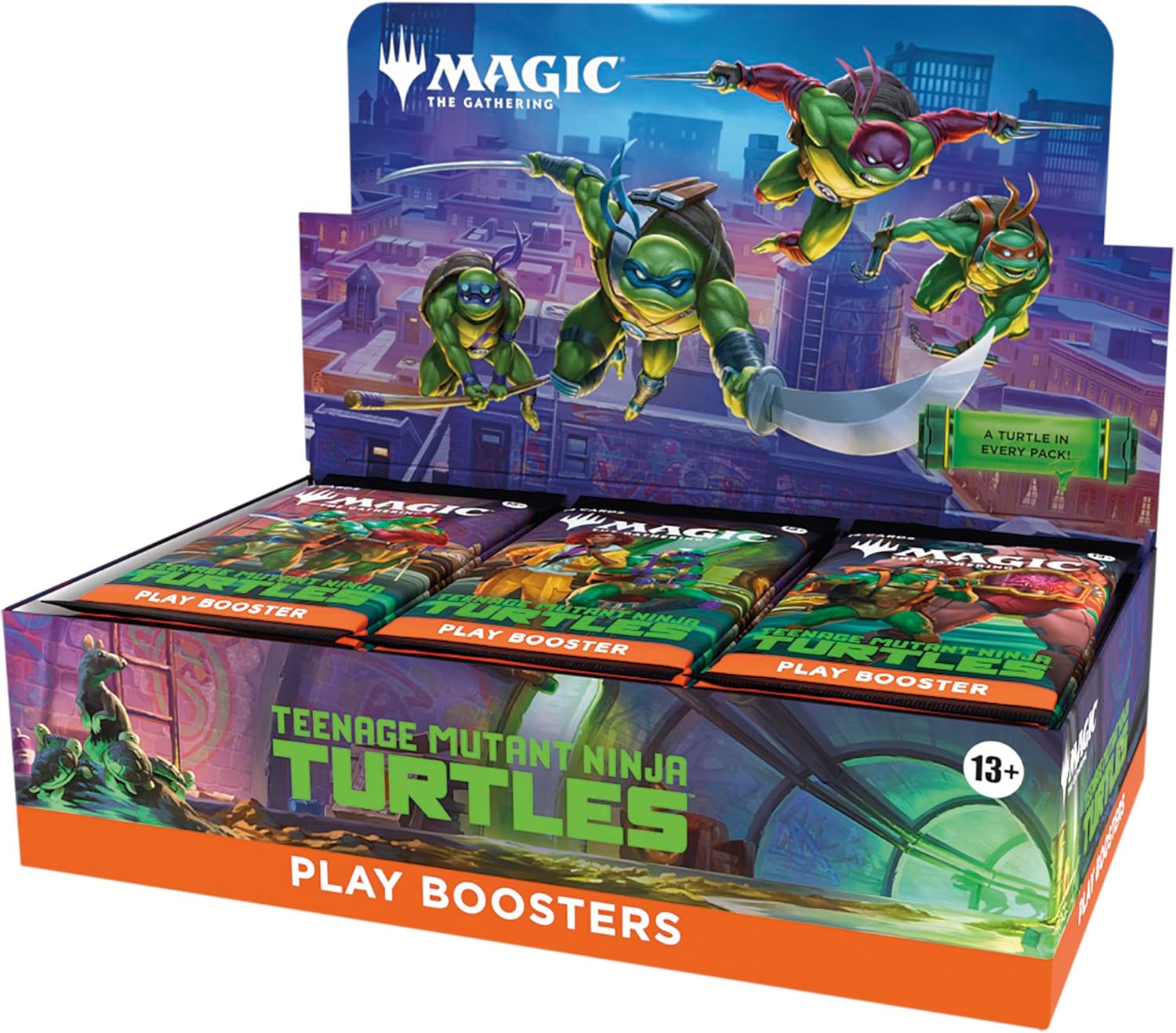 Magic: The Gathering - Teenage Mutant Ninja Turtles Play Booster Box - Trading Card - New - CaveGamers