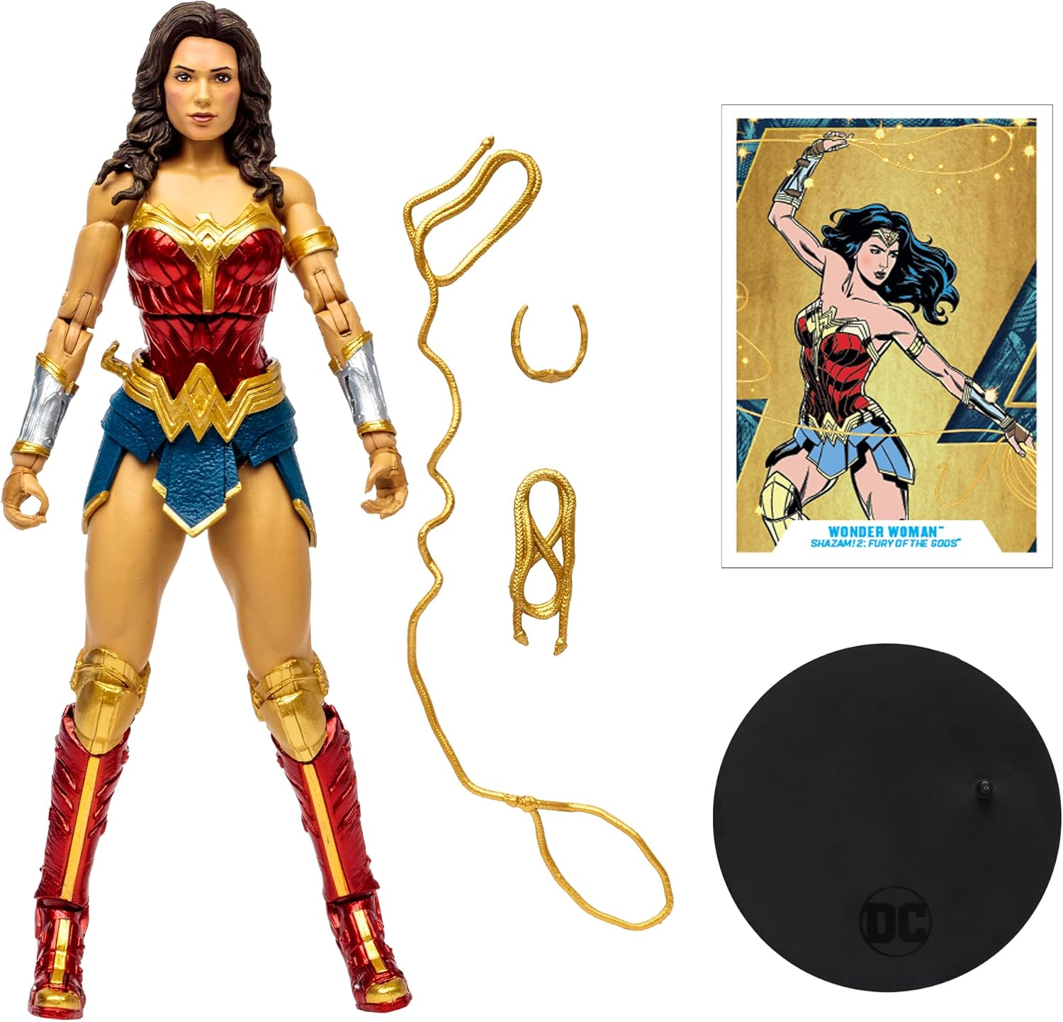 McFarlane DC Multiverse Wonder Woman Shazam! Fury of the Gods 7" Action Figure Action Figures - Toys - New - CaveGamers - Image 7
