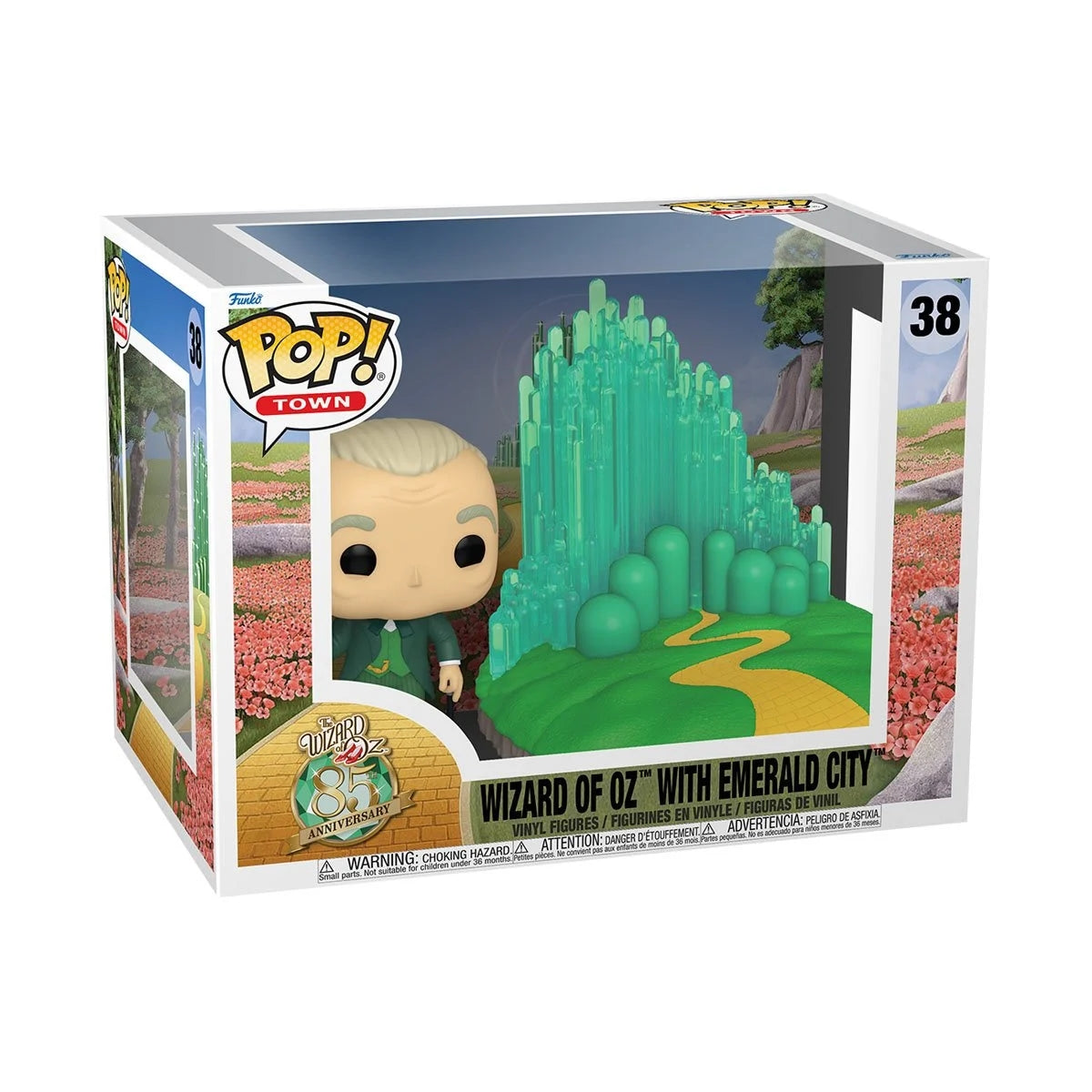 Funko Pop! The Wizard of Oz 85th Anniversary Wizard of Oz with Emerald City - Toys - New - CaveGamers