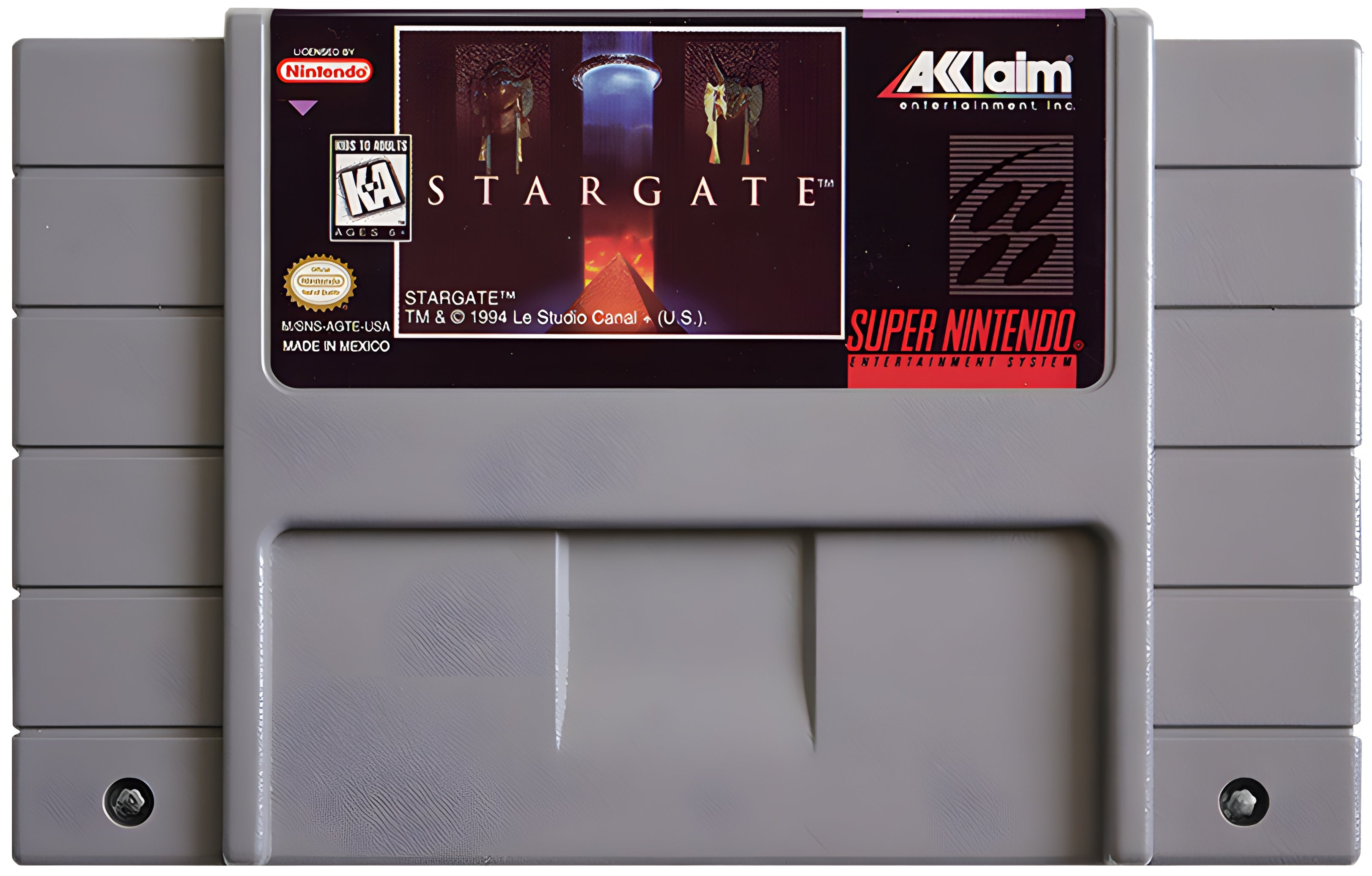 Stargate: The Movie SNES - Video Game - Used - CaveGamers - Image 3