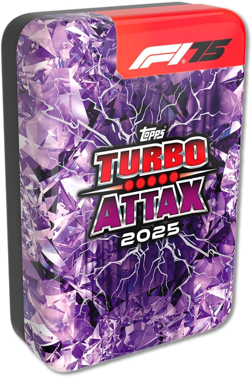 Topps Turbo Attax F1 2025: Random Mega Tin - Trading Card - New - CaveGamers - Image 2