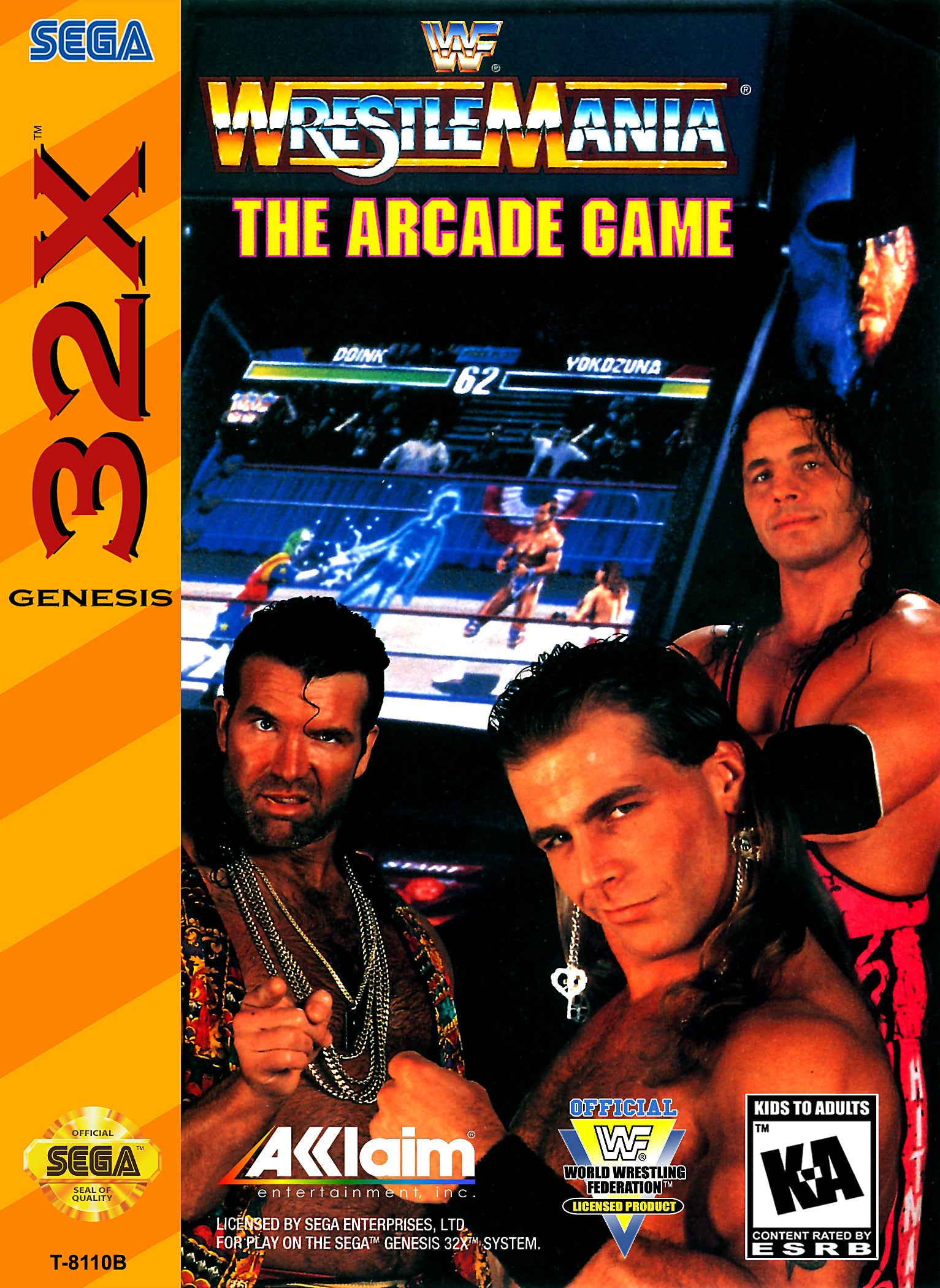 WWF Wrestlemania: The Arcade Game 32X Genesis - Video Game - Used - CaveGamers