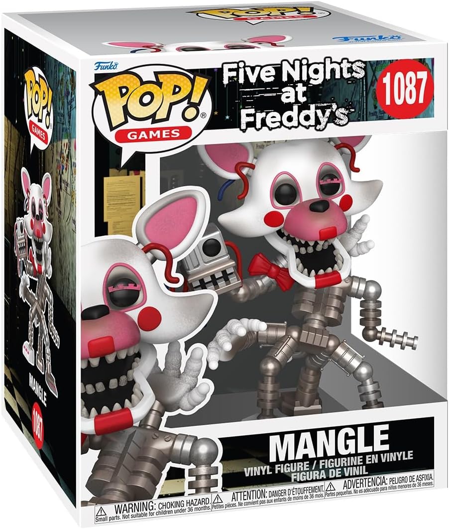 Funko Pop! Five Nights at Freddy's Mangle Super 6" Vinyl Figure - Toys - New - CaveGamers