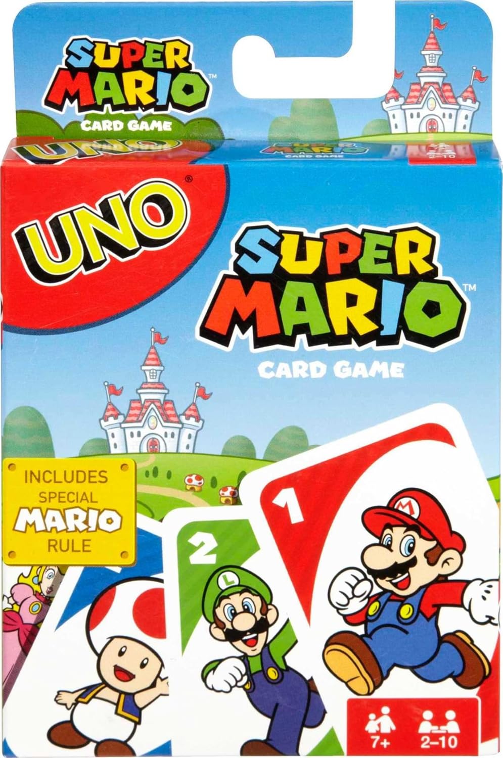 Super Mario UNO Card Game - Board Games - New - CaveGamers