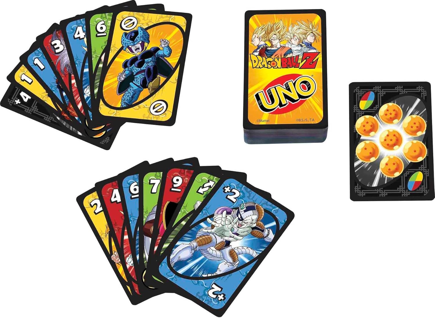 Dragon Ball Z UNO Game - Board Games - New - CaveGamers - Image 4