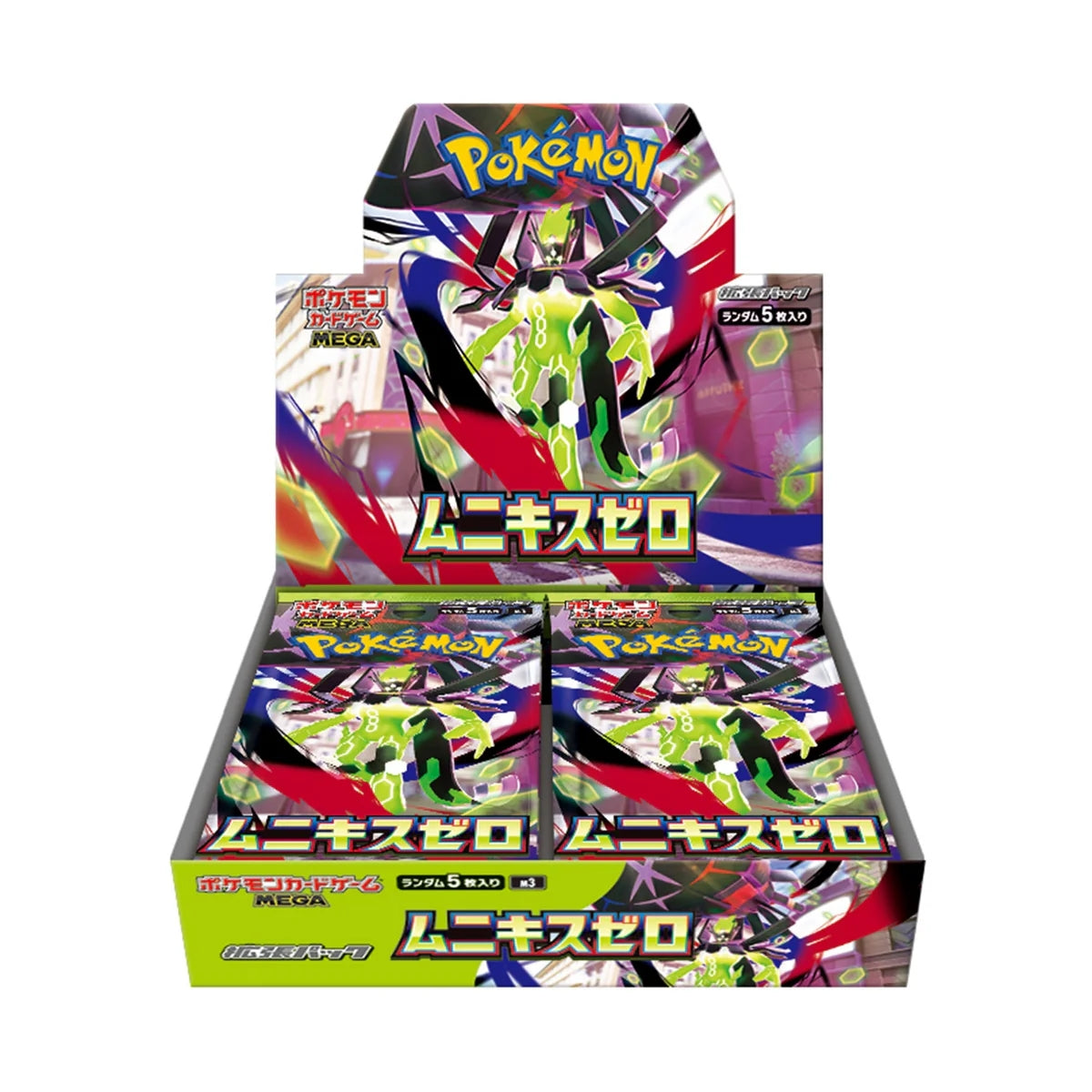 Pokemon TCG: Mega Evolution - Munikis Zero Booster Box [Japan] - Trading Card - New - CaveGamers