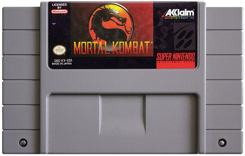 Mortal Kombat SNES - Video Game - Used - CaveGamers - Image 3